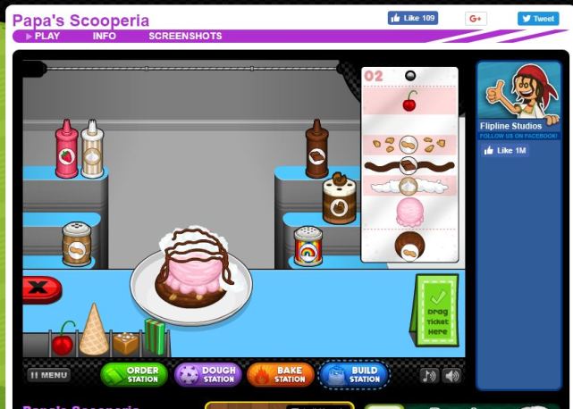Flipline Studios - 1 more day!!! Papa's Scooperia for phones, tablets, and  web browsers will be launching on Tuesday, July 24th!!!